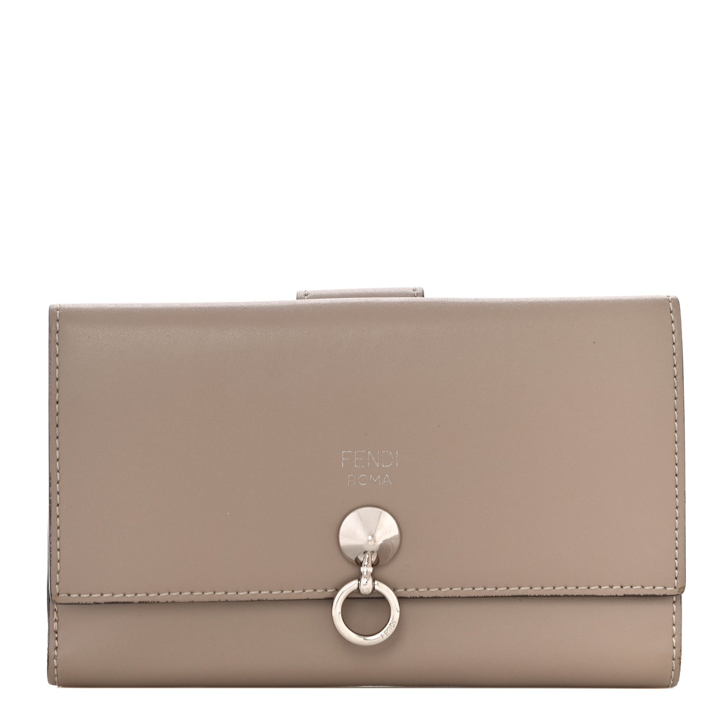 Vitello Liberty Century Lucido By The Way Medium Bi-Fold Wallet Tortora