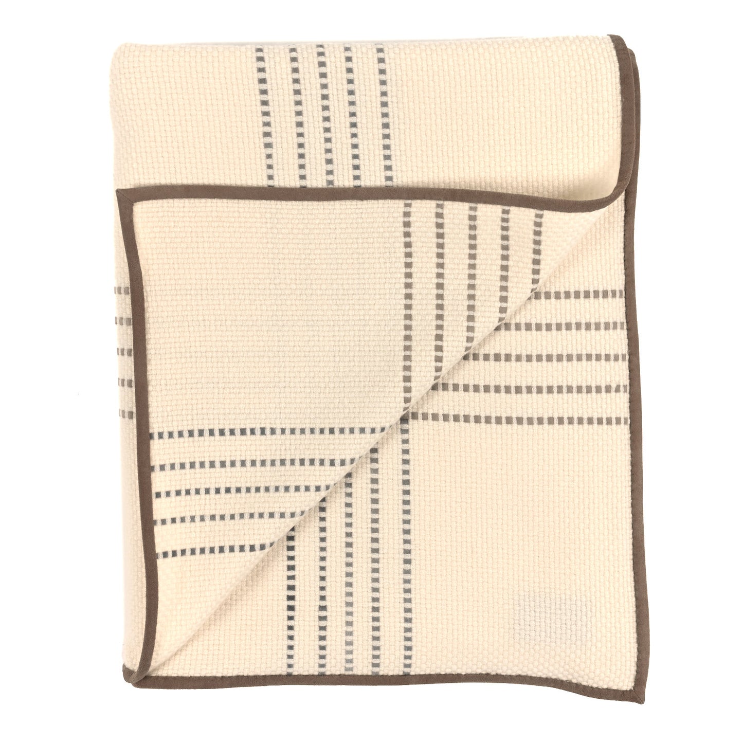Cashmere Woven Suede Goatskin Pique-Nique Blanket