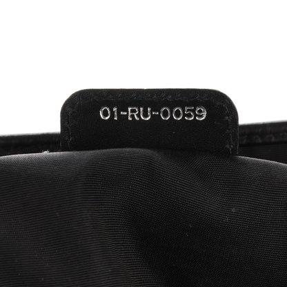 Christian Dior Coated Canvas Cannage Medium Panarea Tote Black 7 of 8
