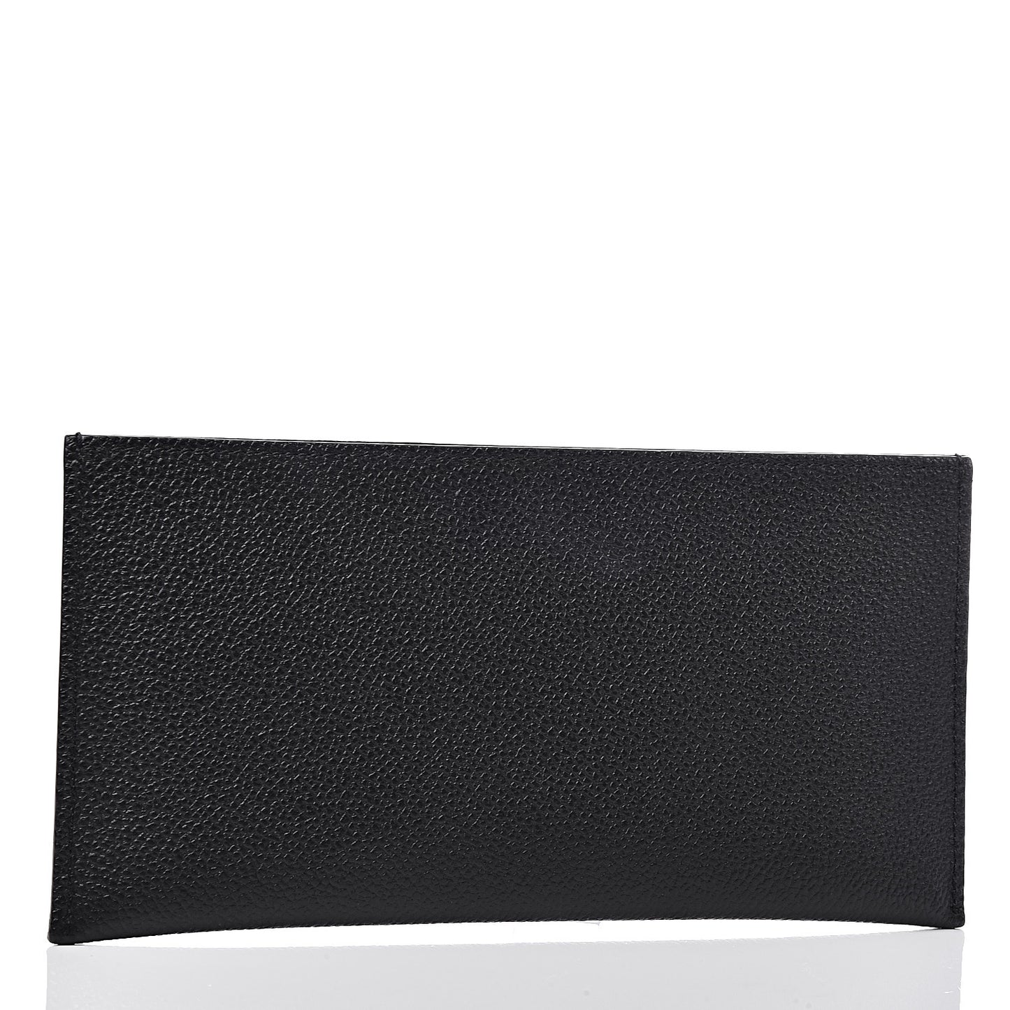 Calfskin Felicie Chain Wallet Card Holder Insert Black