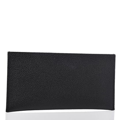 Louis Vuitton Calfskin Felicie Chain Wallet Card Holder Insert Black 3 of 6
