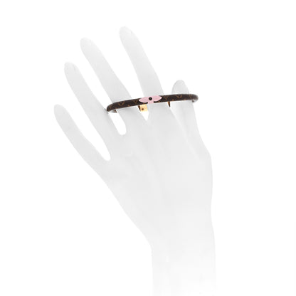 Louis Vuitton Monogram Daily Confidential Bracelet 17 Rose Ballerine 2 of 5