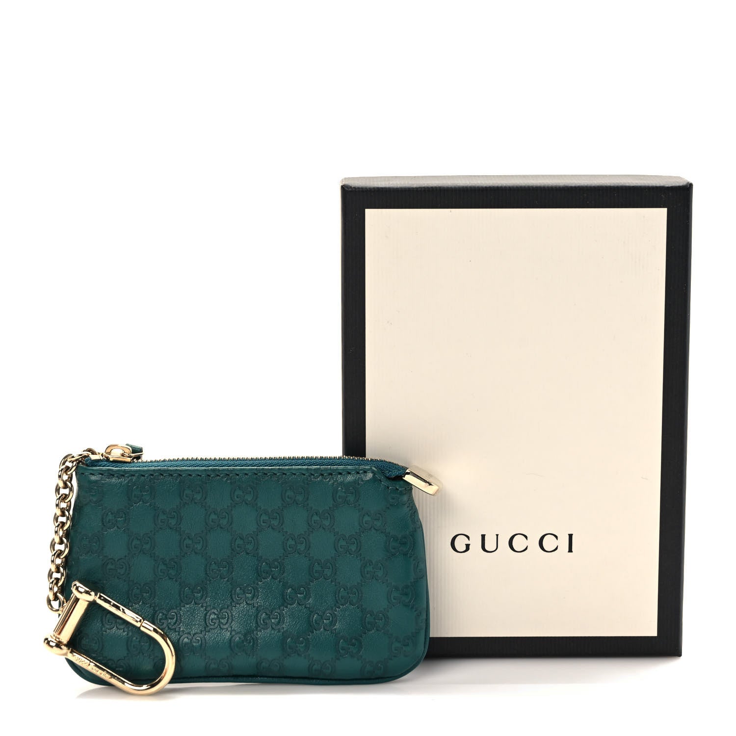 Gucci Microguccissima Key Case Green 8 of 8