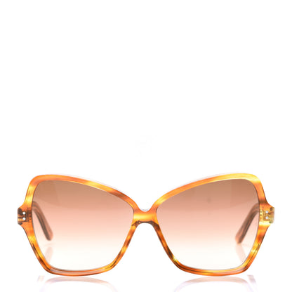 Celine Acetate Butterfly Sunglasses CL40064I Havana 2 of 6