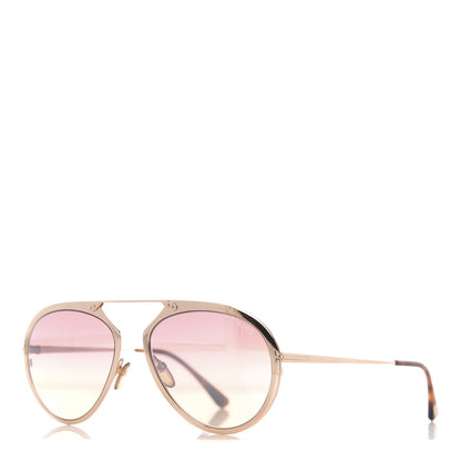 Tom Ford Dashel Sunglasses TF508 Rose Gold 1 of 8