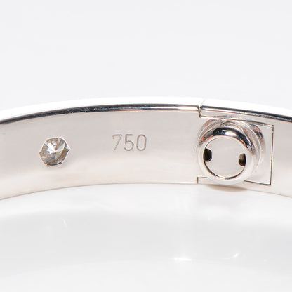 Cartier 18K White Gold 10 Diamond LOVE Bracelet 16 5 of 6