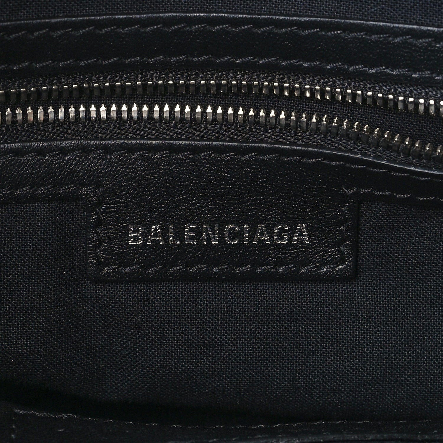 Balenciaga Washed Frayed Denim Crystal Small Le Cagole Shoulder Bag Blue 6 of 9