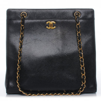 Chanel Caviar Shopper Tote Black 1 of 7