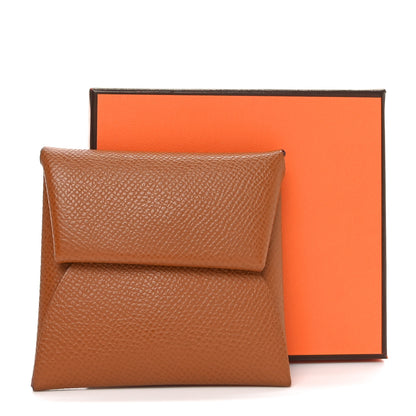 Hermes Epsom Bastia Verso Coin Purse Gold Vert Fizz 8 of 8