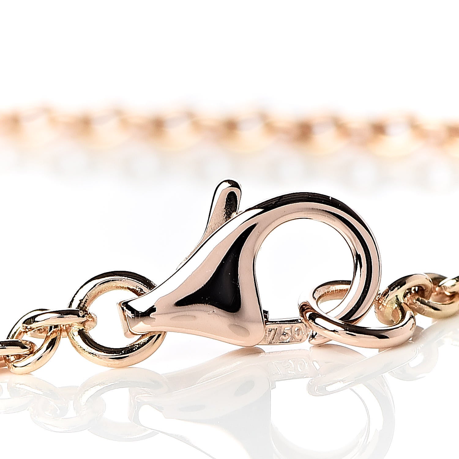 Cartier 18K Pink Gold Interlocking LOVE Bracelet 4 of 5
