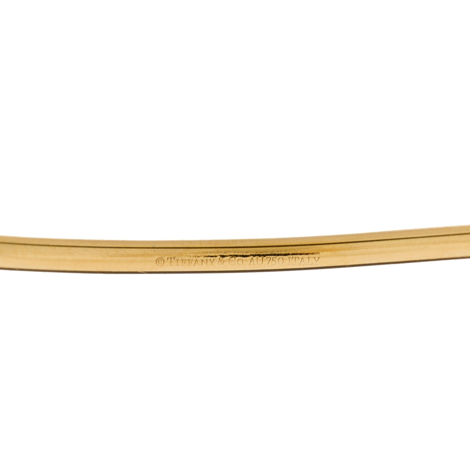 Tiffany 18K Yellow Gold 8mm HardWear Ball Bypass Bracelet 3 of 3
