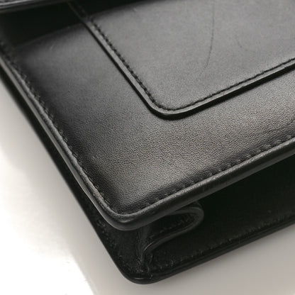 Bulgari Calfskin Serpenti Forever Chain Wallet Black 7 of 10