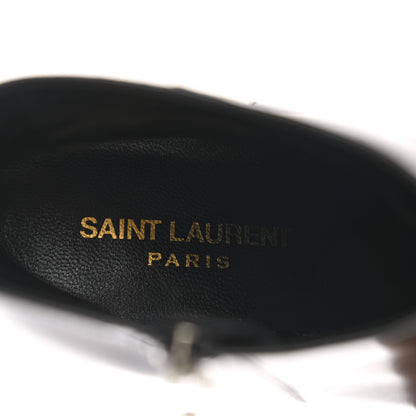 Saint Laurent Nappa Vendome Loulou Ankle Zip Boot 38 Black 7 of 10