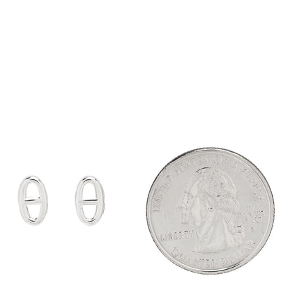 Hermes Sterling Silver TPM Farandole Earrings 2 of 5