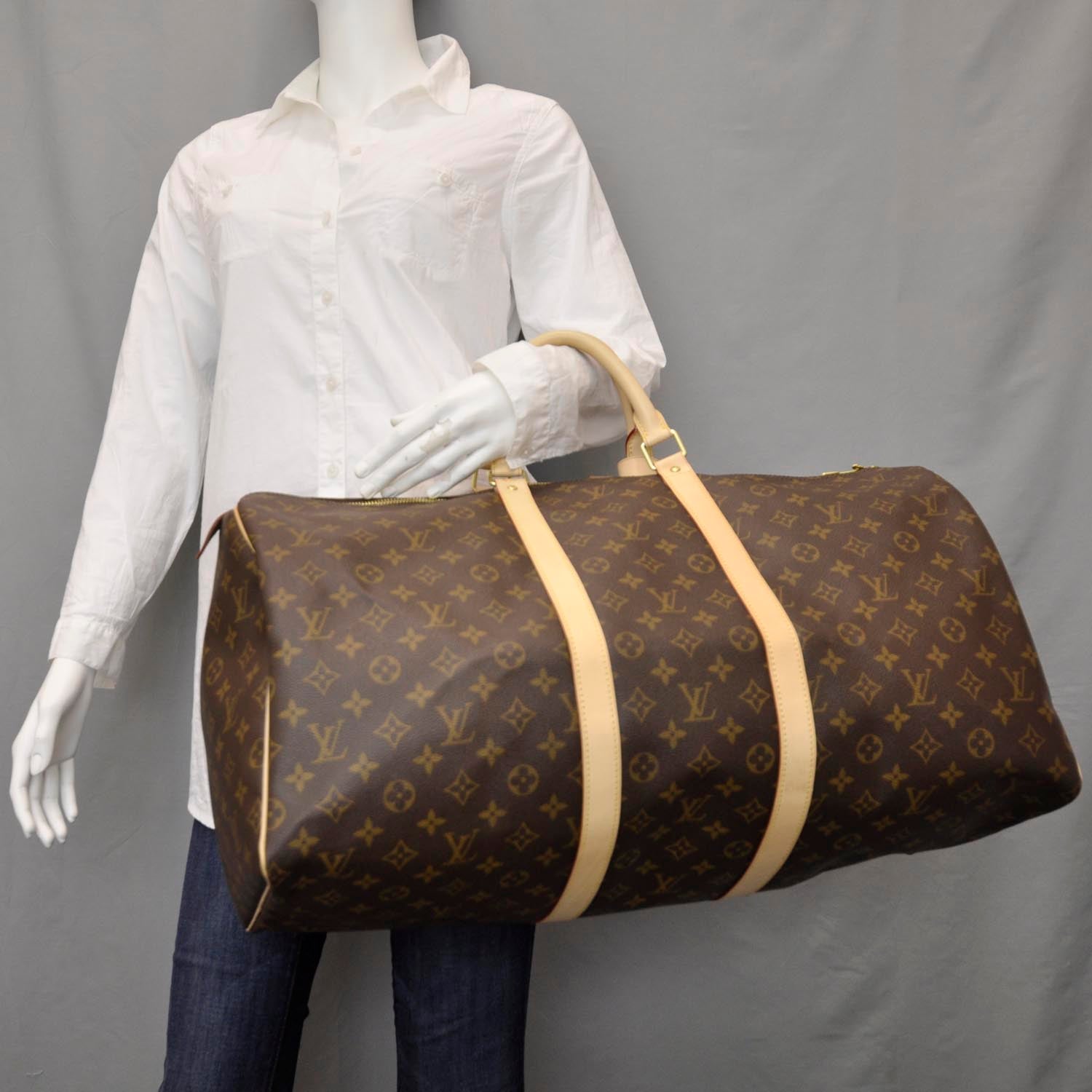 Louis Vuitton Monogram Keepall 55 2 of 10