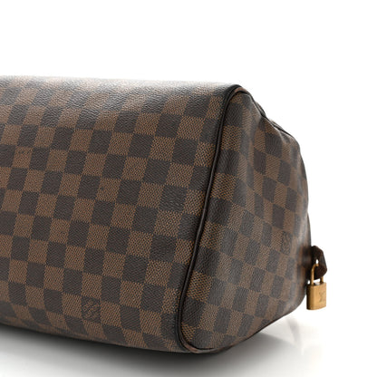 Louis Vuitton Damier Ebene Speedy 30 10 of 16