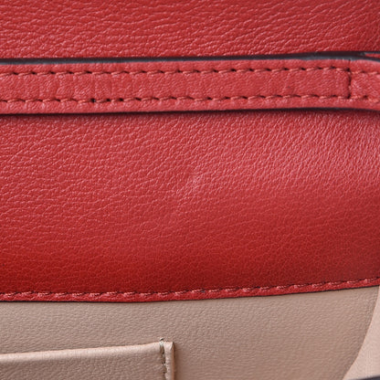 Chloe Calfskin Small Nile Bracelet Minaudiere Bag Dahlia Red 9 of 9