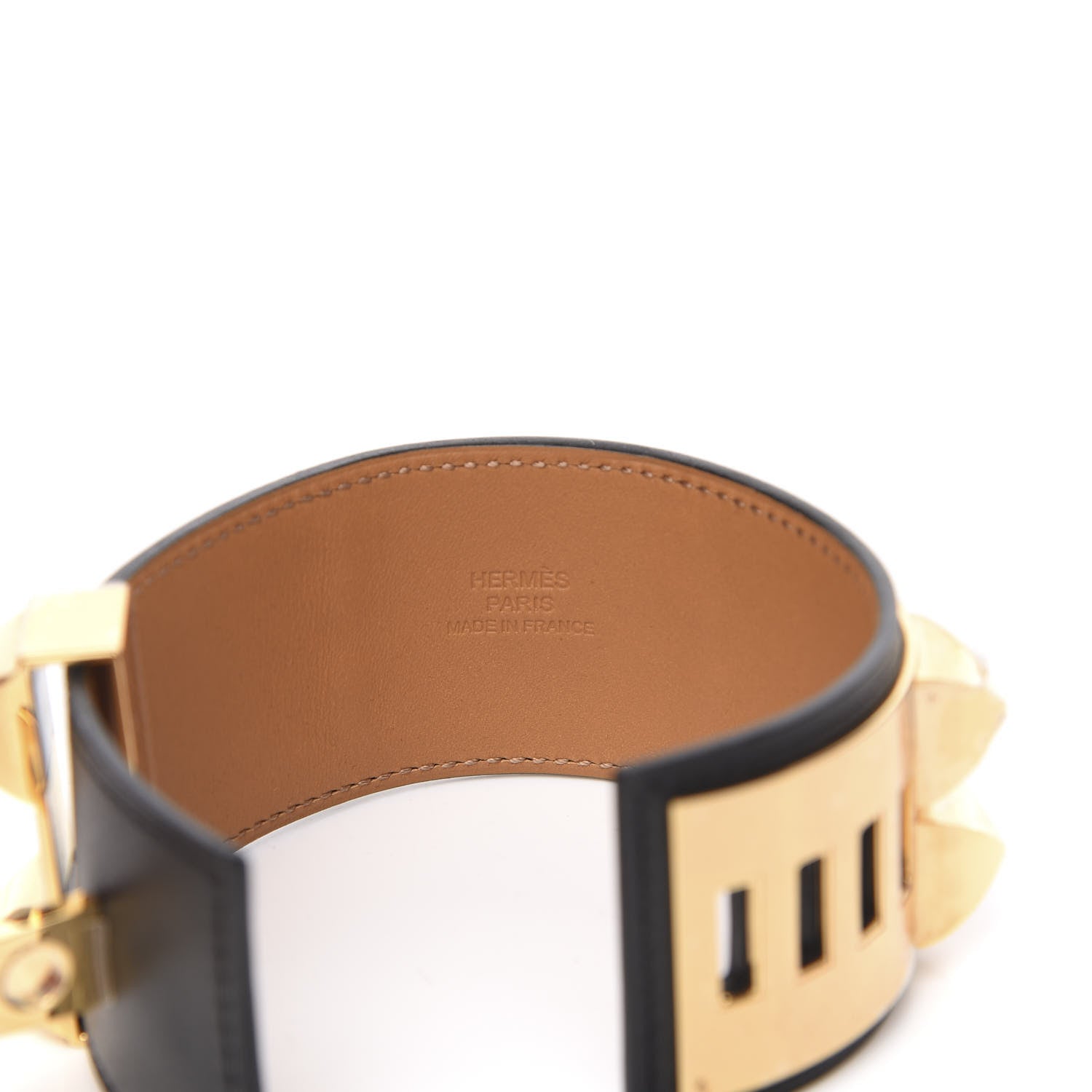 Hermes Chamonix Collier De Chien CDC Bracelet S Black 6 of 7