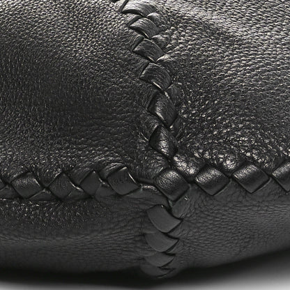 Bottega Veneta Cervo Deerskin Large Hobo Black 9 of 10