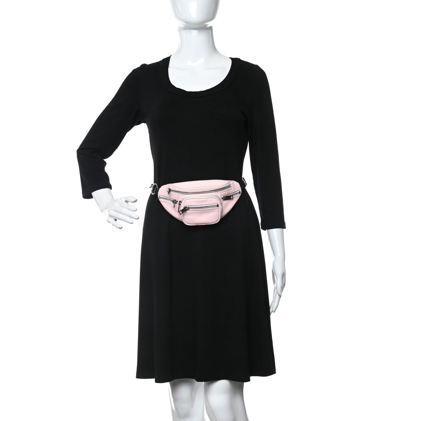 Lambskin Mini Attica Belt Bag Light Pink
