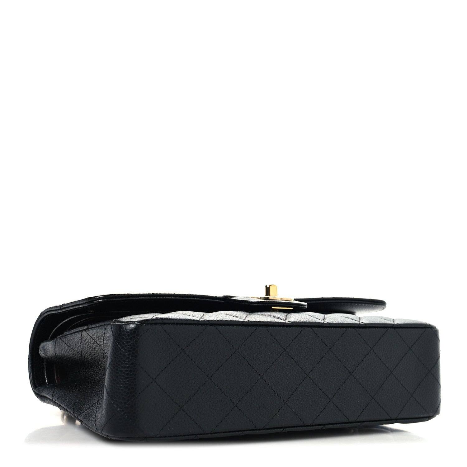 Chanel Caviar Quilted Medium Double Flap Black 4 of 11