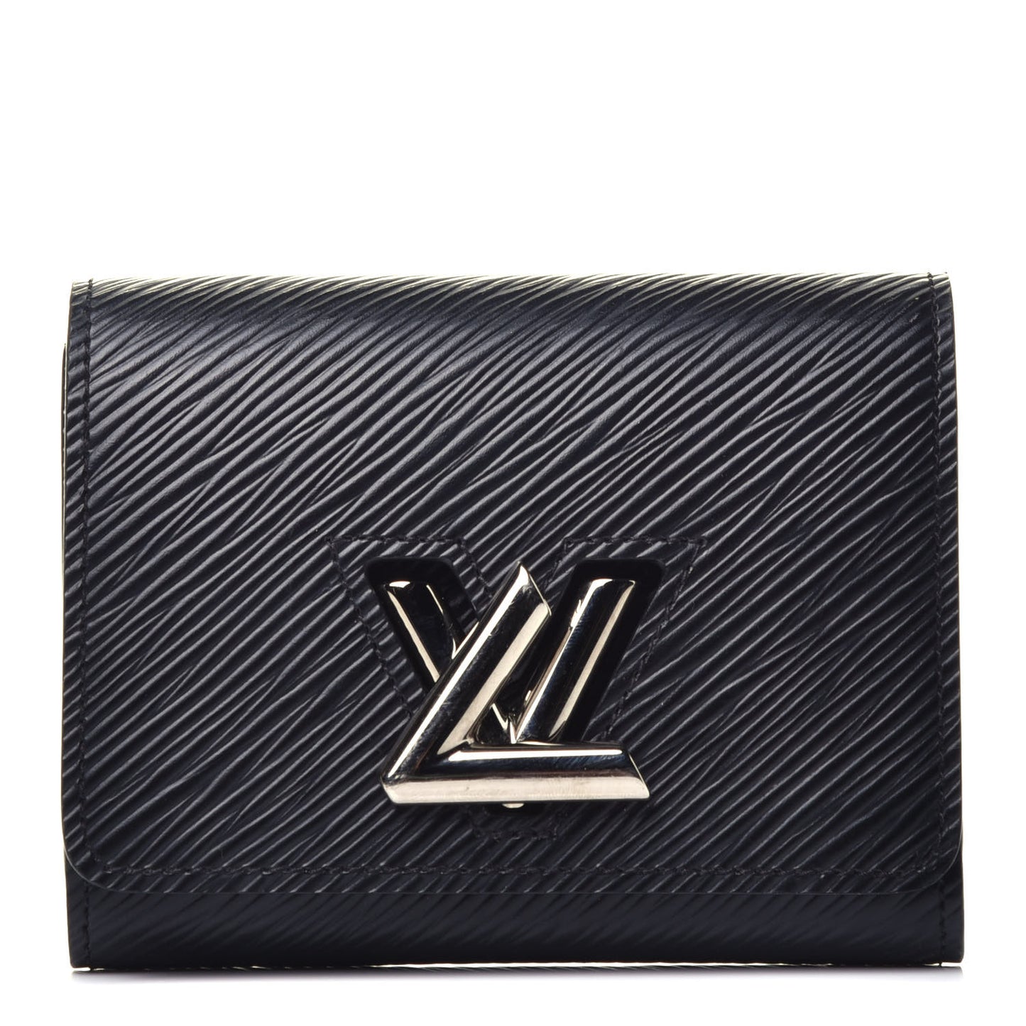 Epi Twist Compact Wallet Black
