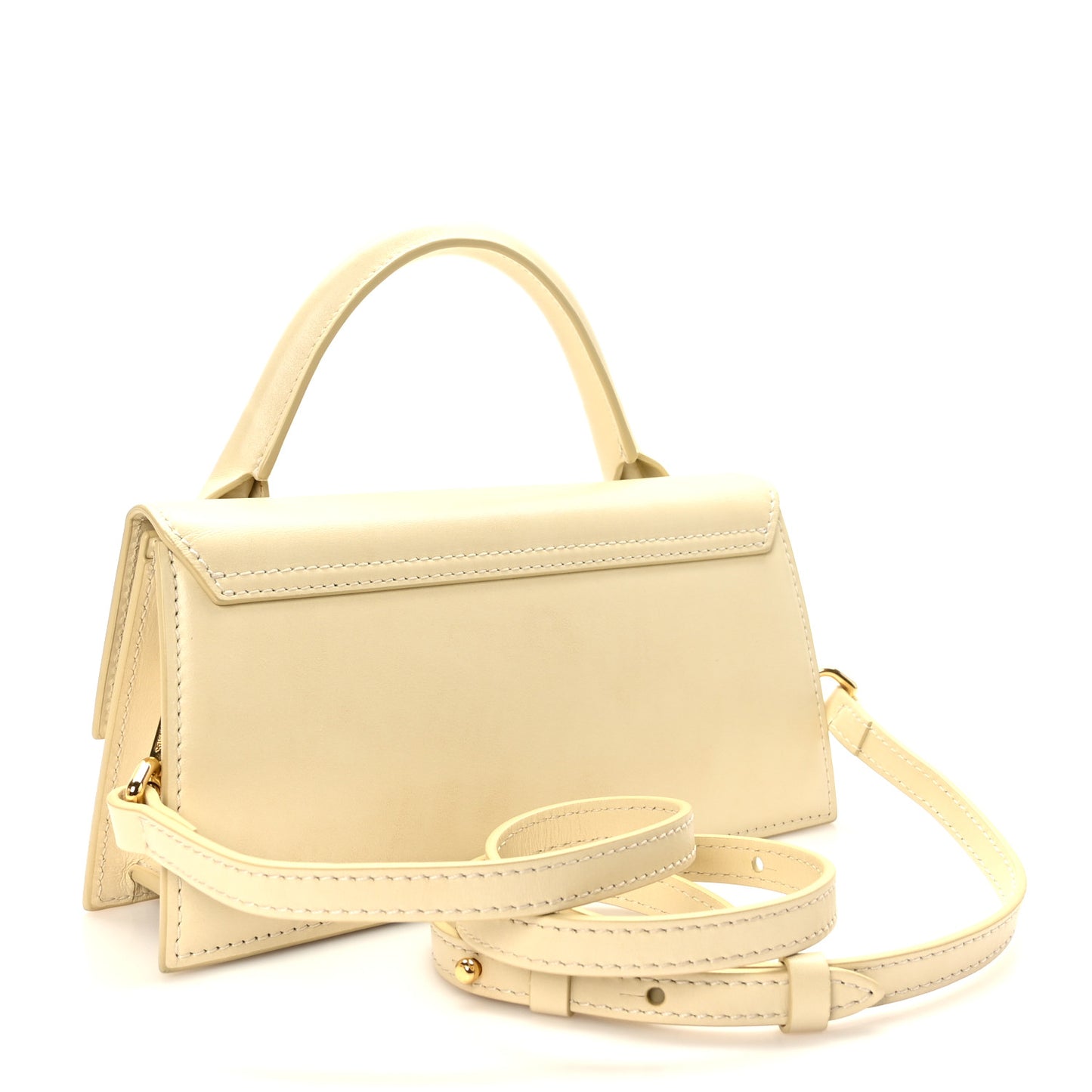 Smooth Calfskin Le Chiquito Long Ivory