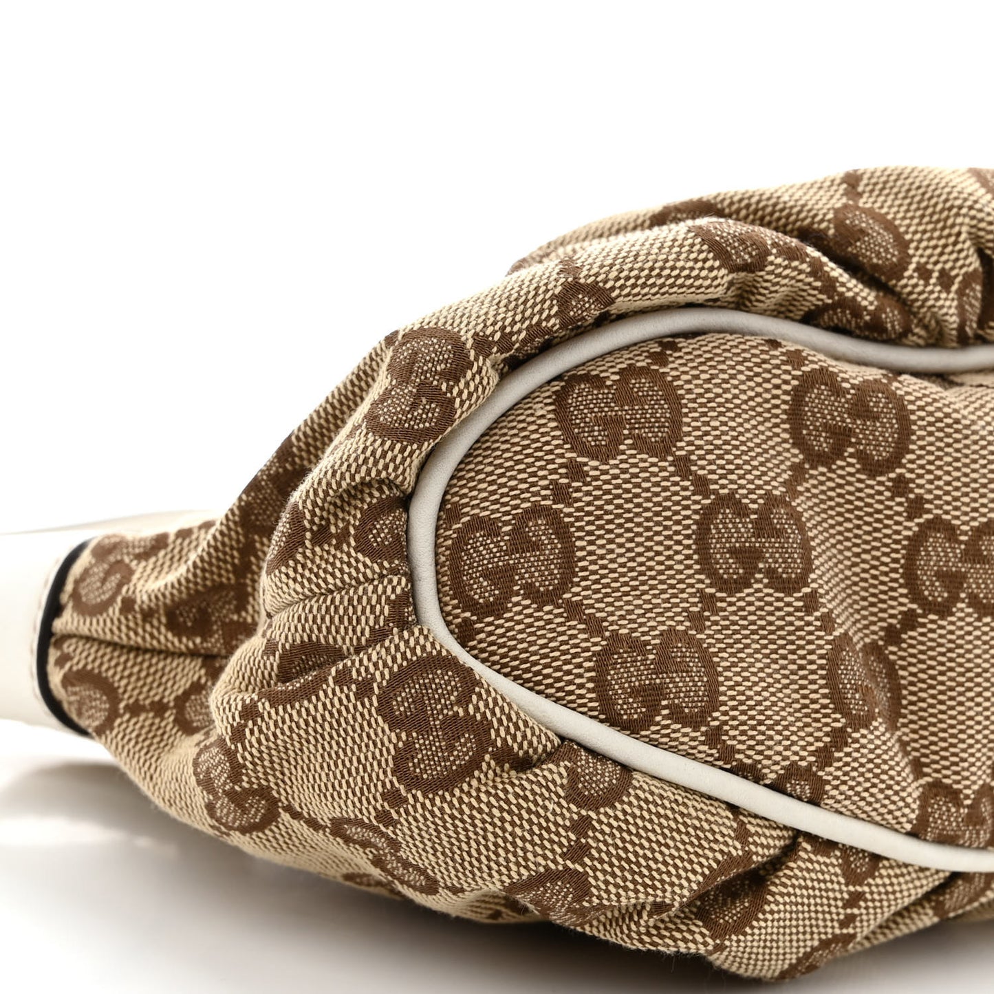 Monogram Pochette White