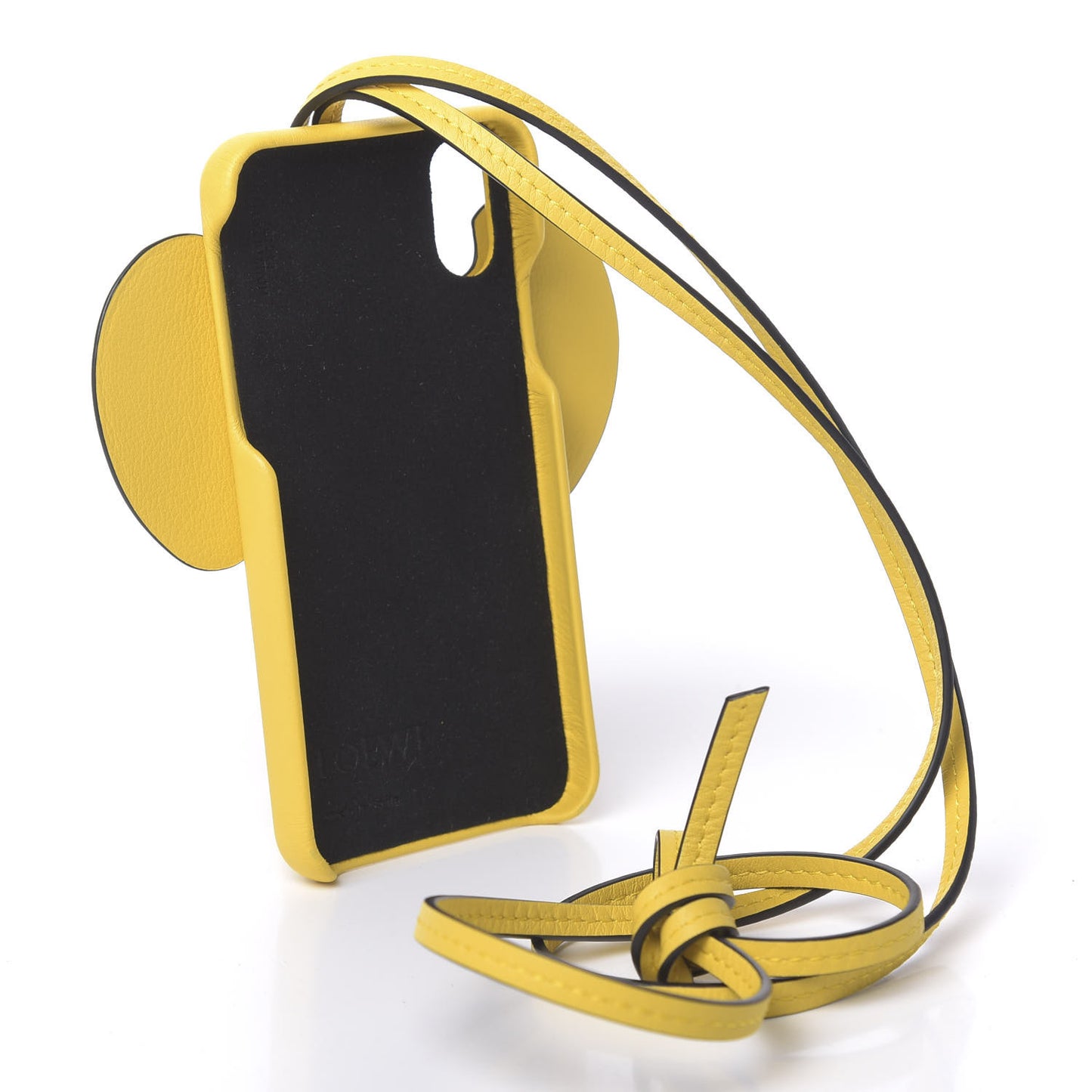 Calfskin Elephant Iphone X/XS Case Yellow