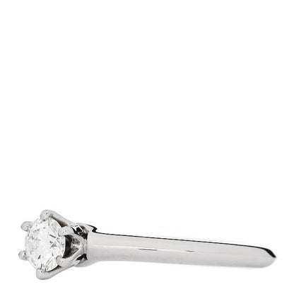 Tiffany Platinum Diamond .31ct Solitaire Engagement Ring 49 5 3 of 5