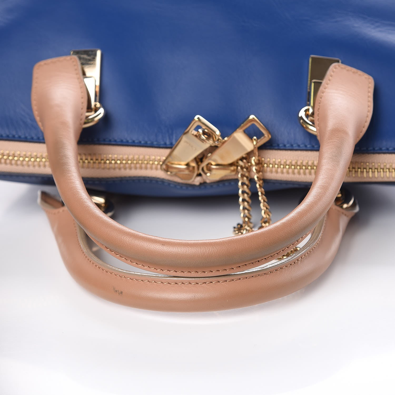 Chloe Smooth Calfskin Small Baylee Tote Sea Water 11 of 14
