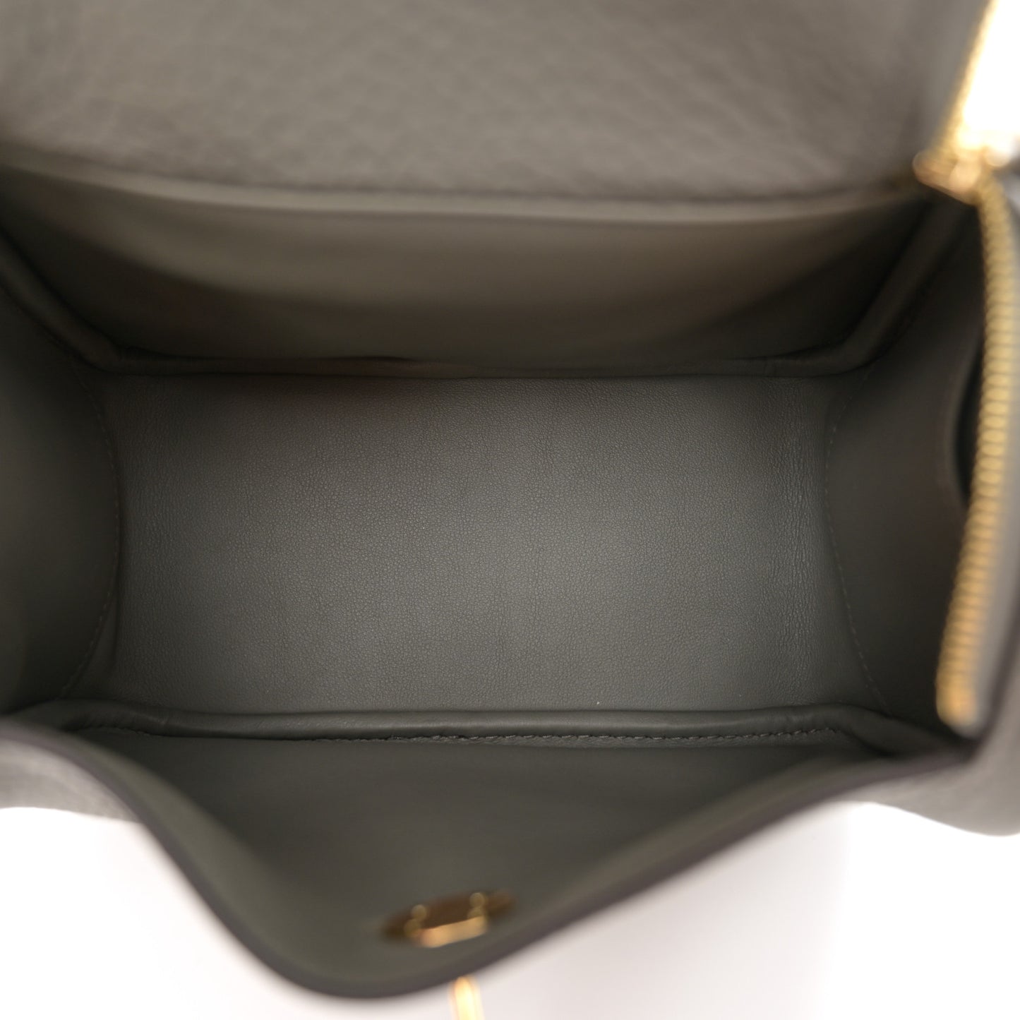 Taurillon Clemence Mini Lindy 20 Gris Meyer