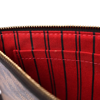 Louis Vuitton Damier Ebene Neverfull MM GM Pochette 12 of 13