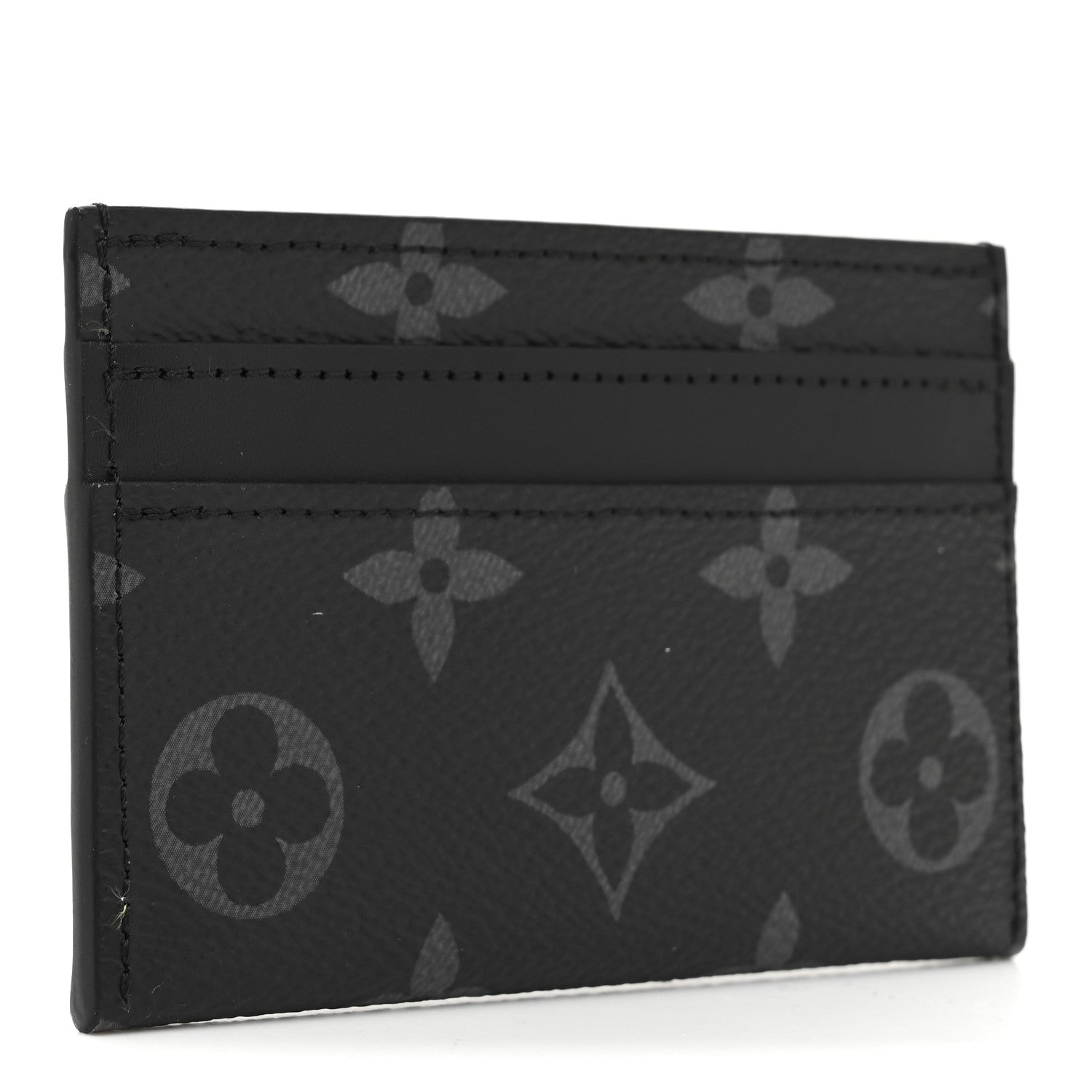 Louis Vuitton Monogram Eclipse Porte-Cartes Double Card Holder 3 of 7