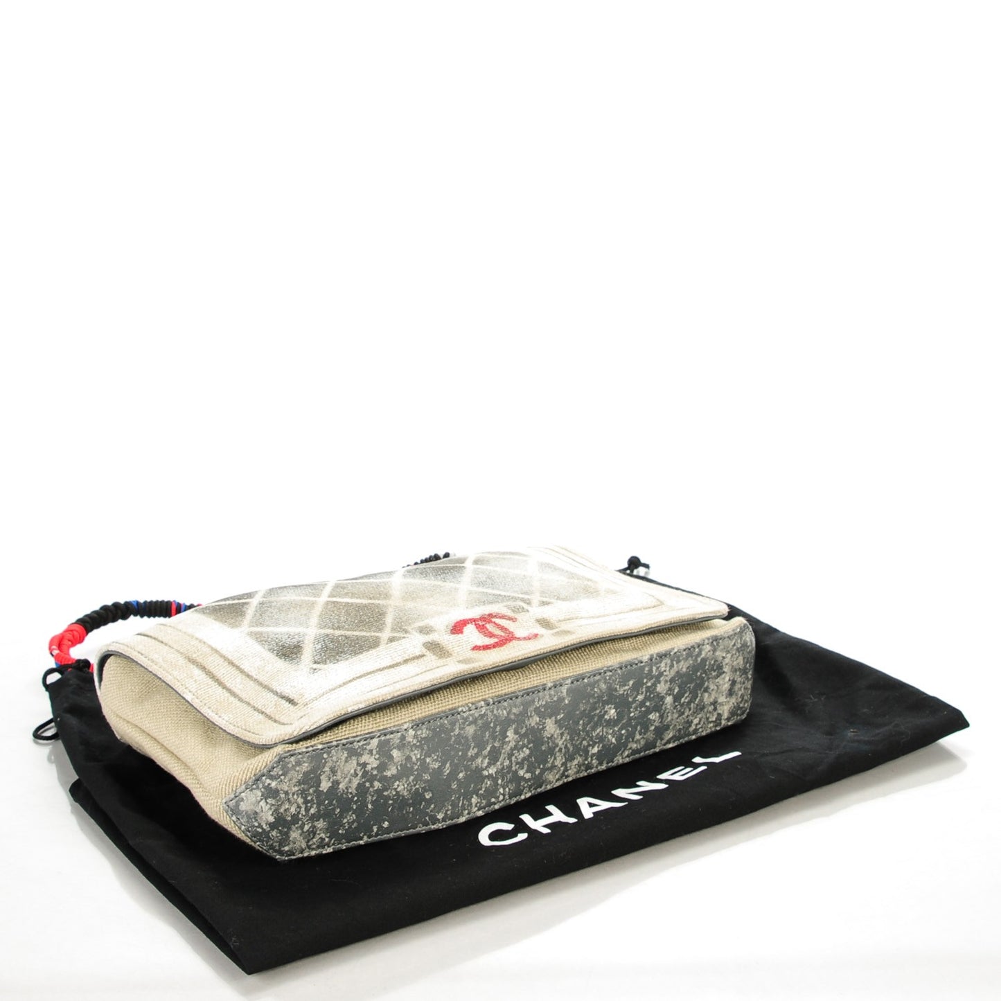 Canvas Tromp L’Oeil Graffiti Oh My Boy Flap Beige
