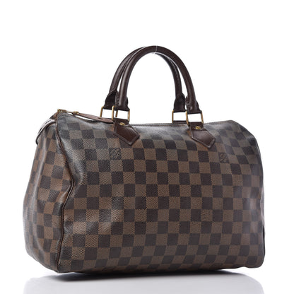 Louis Vuitton Damier Ebene Speedy 30 3 of 12