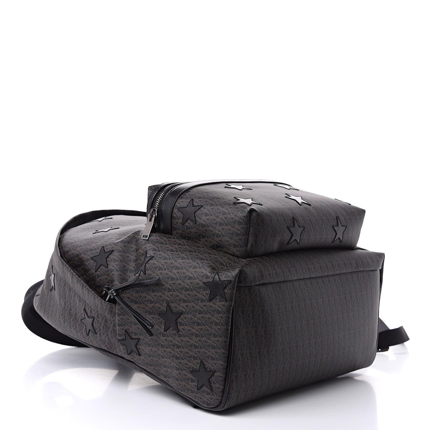 Saint Laurent Monogram Canvas Star Print Backpack 4 of 10