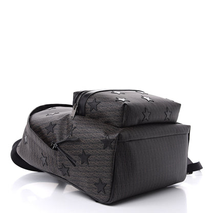 Saint Laurent Monogram Canvas Star Print Backpack 4 of 10