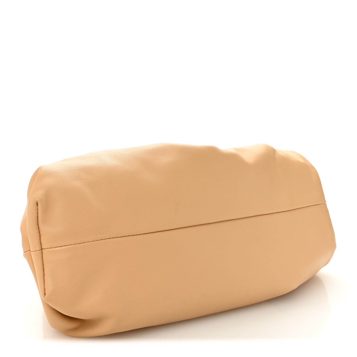 Bottega Veneta Smooth Butter Calf The Pouch Oversized Clutch Nude 4 of 10