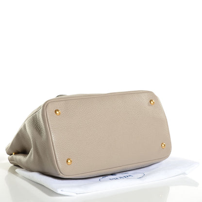 Prada Vitello Daino Shopping Tote Pomice 4 of 10