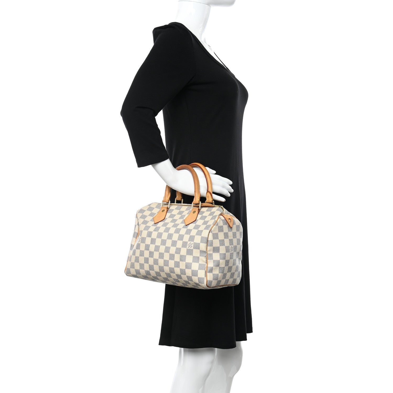 Louis Vuitton Damier Azur Speedy 25 2 of 12
