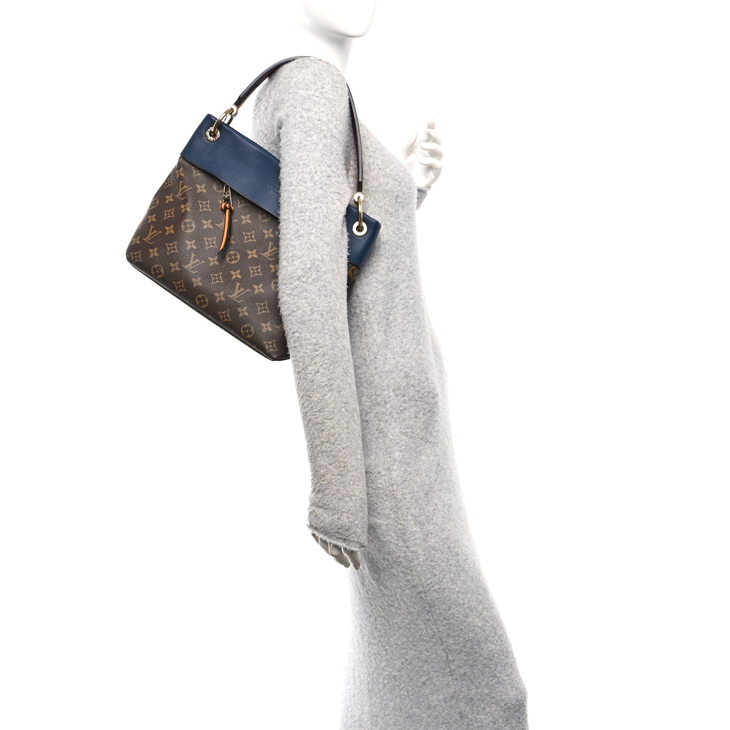Louis Vuitton Monogram Tuileries Besace Marine Bordeaux 2 of 9