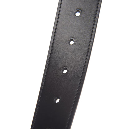 Louis Vuitton Calfskin 35mm LV New Wave Belt 90 36 Black 7 of 7