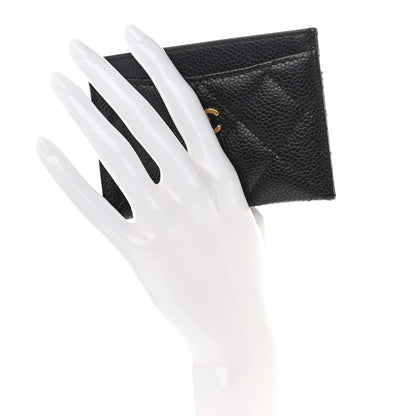 Chanel Caviar Quilted Card Holder Black 2 of 8