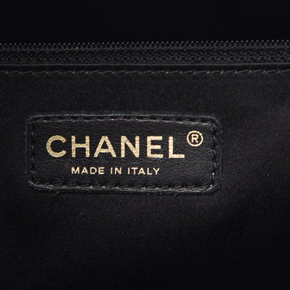 Chanel Caviar Quilted Grand Shopping Tote GST Black 6 of 14