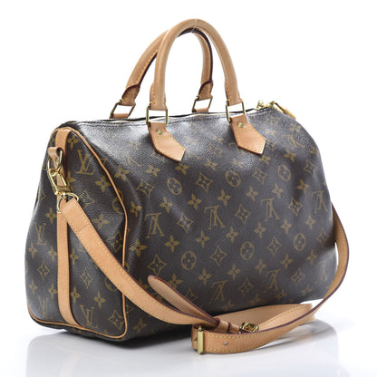Louis Vuitton Monogram Speedy Bandouliere 30 3 of 14