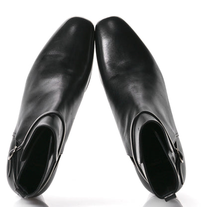 Saint Laurent Calfskin Mens Terry 45 Boots 43 Black 2 of 10