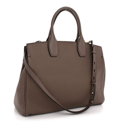 Salvatore Ferragamo Calfskin Large Studio Bag Caraway Seed 4 of 13