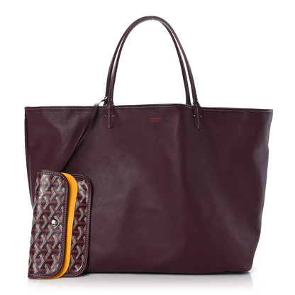 Goyard Goyardine Reversible Anjou GM Burgundy 11 of 14