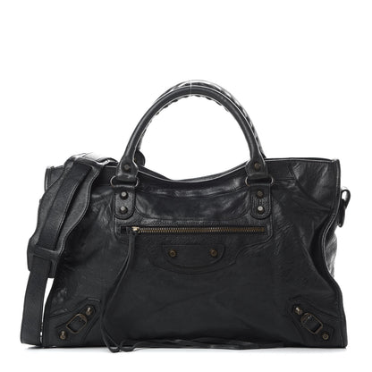 Balenciaga Agneau Classic Hardware City Anthracite 1 of 13